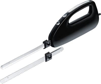 MKSS® Elektrisch Broodmes - Broodsnijder Hulpmiddel - Keukenmes - Mes - Zwart