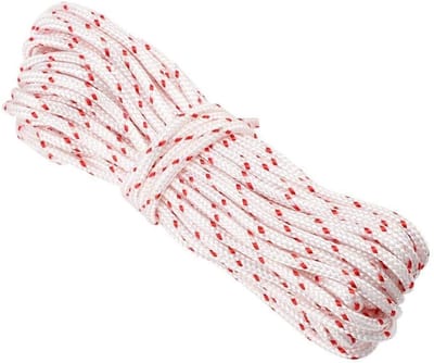 Dailygoods - Trekkoord Nylon - Starterkabel 5,0 mm - Duurzaam en slijtvast - 10 meter lengte - Geschikt voor trimmers - Hoogwaardige kwaliteit