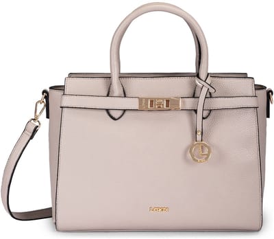 L.CREDI handtas schoudertas Konstanze Handle Bag Dusty Taupe