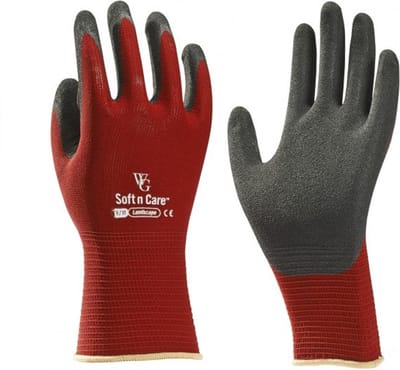 WithGarden Landscape 595 – Tuinhandschoenen – Werkhandschoenen – Burgundy – Maat L/9
