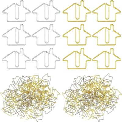 Grappige metalen paperclips als bladwijzers en bindmiddel voor thuiskantoor, 50 stuks voor creatieve organisatie