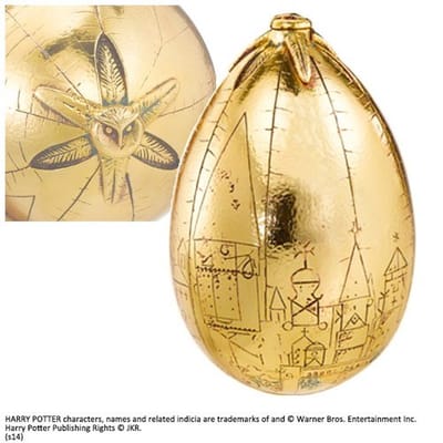 Harry Potter Verzamelobject Prop Replica 1/1 Golden Egg 23 cm Goudkleurig