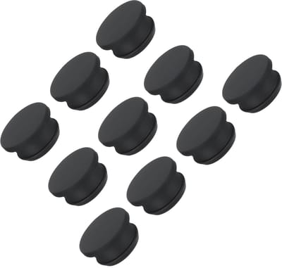 Dailygoods - 10 Stuks Siliconen Snap-in Borgingsgatenpluggen, 26 mm Diameter