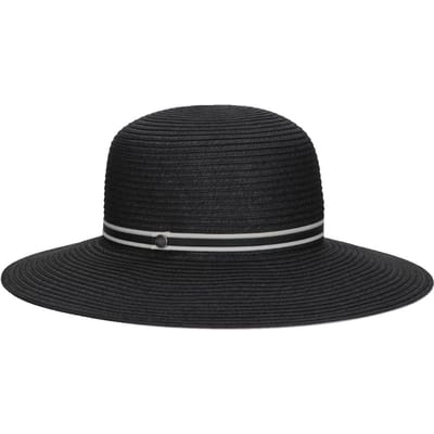 Borsalino Blauwe/witte hoeden
