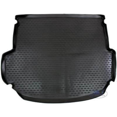 J&J AUTOMOTIVE | Tapis De Coffre Caoutchouc Premium Pour Hyundai Santa FE 5 placese 2012-2018 noir