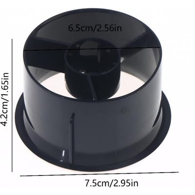 Kanaalventilator 64mm 5-bladig Zonder Motor Voor RC EDF Straalvliegtuigen Duurzame Speelgoedonderdelen Montage 3.0mm Motorassen Mooi Ontwerp