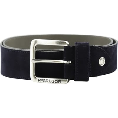McGregor Suede Belt Navy Size: 105 | Belts Outlet | Heren | Blauw