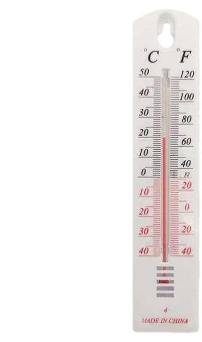 Temperatuurmeter Binnen Buiten - Weerindicator Monitor - Klimaat Bewaken - Breed Meetbereik - 218 cm Lengte