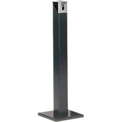 Staande asbakzuil SG 105E, hoekig antraciet
