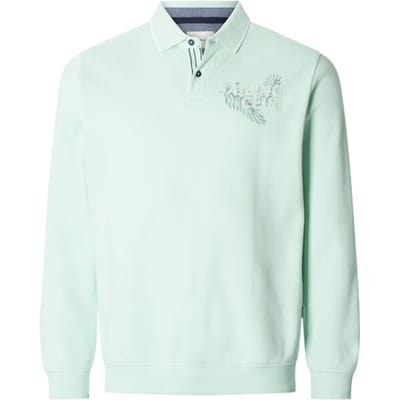 Babista herren Sweatshirt - 52/54 - mint - Plus Size