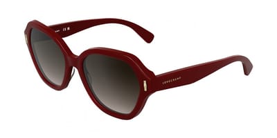 Longchamp LO801S Burgundy 56/19/140 WOMAN Zonnebrillen