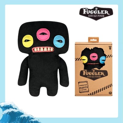 Fuggler Monster In Onderbroek Origineel Pluche Speelgoed Lelijk Tand Geïrriteerd Buitenaards Monster Pluizig Poppetje Hoge Kwaliteit Verjaardagscadeau 20-23Cm beige