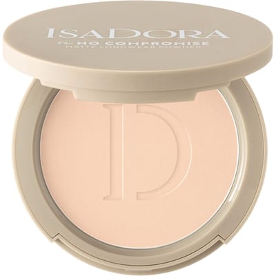 Isadora The No Compromise Matte Longwear Powder 61 Cool Ivory 7 g