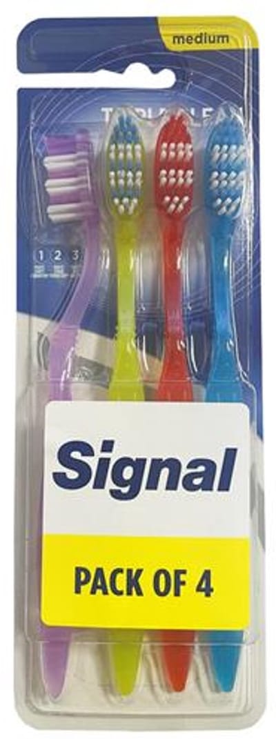 Signal Tandenborstel Anti Tandsteen - 4 Stuks