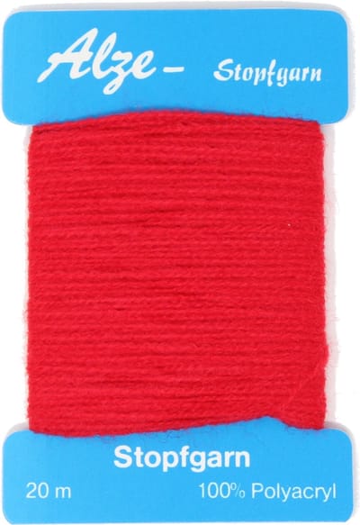Alze stopgaren rood - 100% polyacryl - 20 m garen om te stoppen