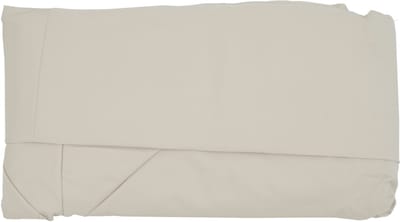Parasolhoes T44, 8 stokjes 3x3m polyester, vervangende hoes voor zweefparasol T44 ~ crème met klep