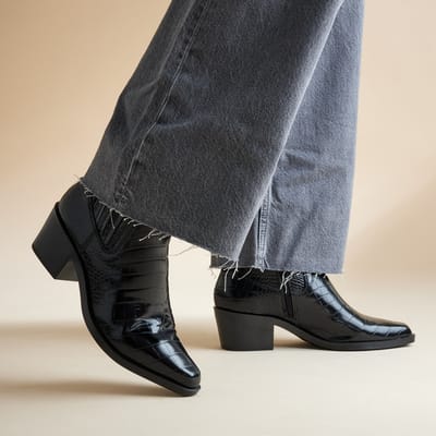 Tamaris Tamaris Cowboylaarzen zwart Synthetisch