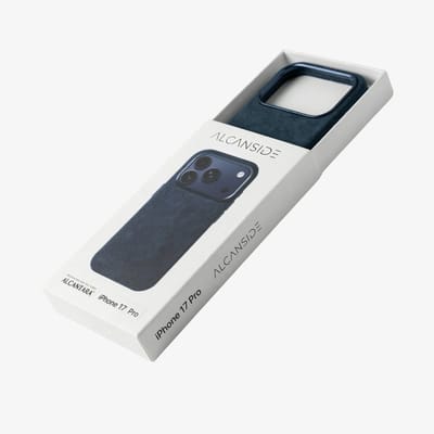 iPhone 16 Pro - Alcantara Case - Navy Blue