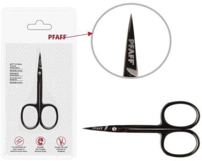 Pfaff borduurschaar gebogen-curved