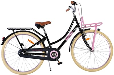 Volare Excellent Kinderfiets - Meisjes - 26 inch - Zwart - 3 versnellingen