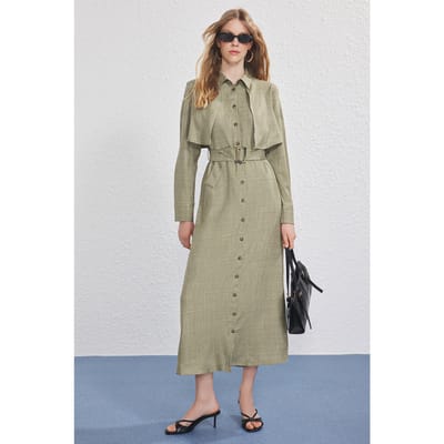 Lange, rechte maxi-jurk voor dames, geschikt voor casual/dagelijks gebruik met hijab.