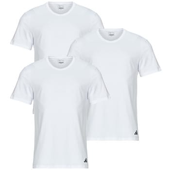 adidas Sportswear 3PK Crew Neck Shirt - Active Core Cotton - Onderbroek Mannen - 3x wit
