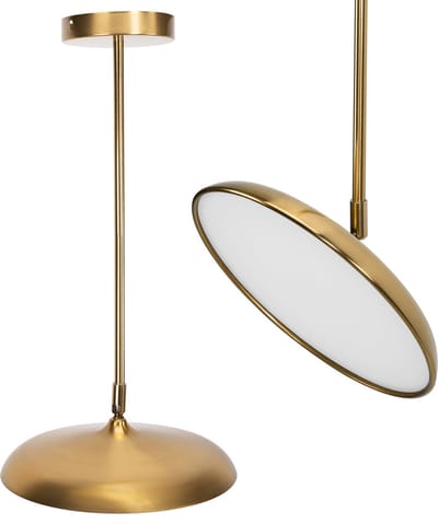 Toolight App1281-Cp Hanglamp Goud 25X25X63Cm