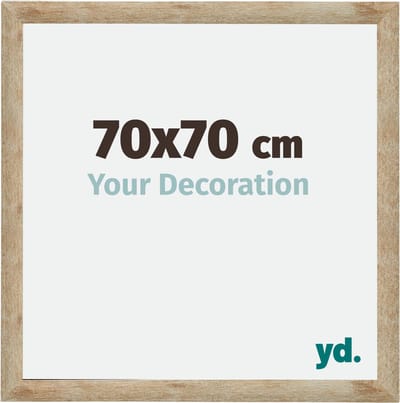 Your Decoration - Fotolijst 70x70 cm - MDF - Goud - Catania
