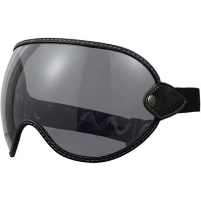 Zonnebril met korte rookkleurige glazen Chaft Aviator