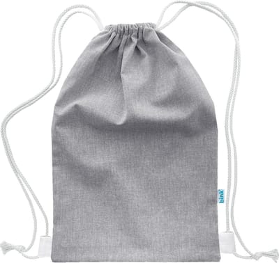 BINK Bedding Gymtas / Zwemtas Bo Grijs 40 x 28 cm - kleuter - peuter