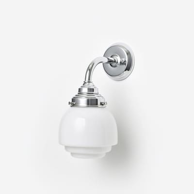 Wandlamp Gispen Vlak Curve Chroom - Art Deco Trade