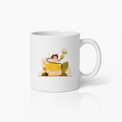 Creatieve Idee Inspiratie Mok – Unieke Gloeilamp Concept Koffiekopje voor Denkers
