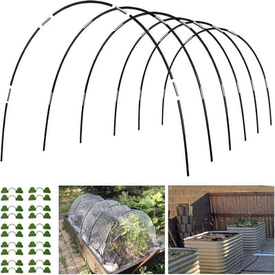 Tuin Hoepels - Kweek Tunnel - Planten Beschermen - Set van 6 - 1.5 Meter