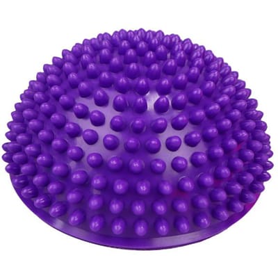 16cm Halve Bol Yoga Ballen PVC Verdikt Opblaasbare Voet Fitness Ballen Massage Balans Training Bal Sportschool Pilates Oefening Fitn Praktisch Gebruik