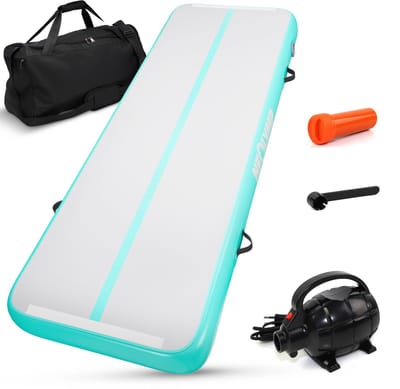 NEOLYMP Opblaasbare Turnmat -Trainingsmat 3m -Gymnastiekmat voor Kinderen en Volwassenen