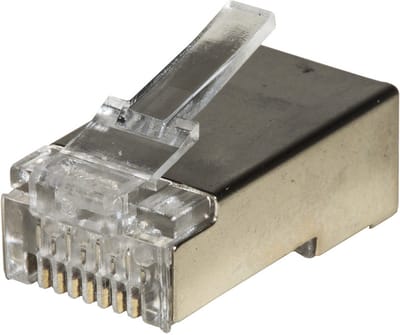 Link Accessori LKPL86P kabel-connector RJ-45 Roestvrijstaal