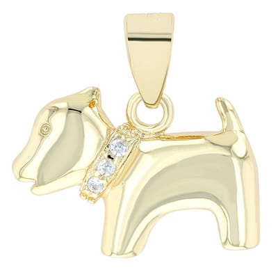 AKZENT Akzent Dames hanger "Petty" aus 925 Sterlingzilver, gerhodineerd, duurzaam