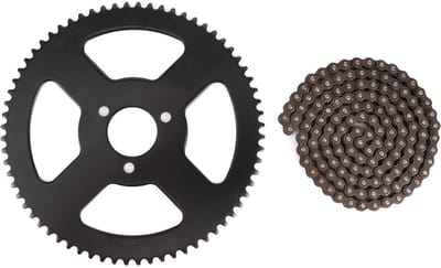 Dailygoods- Tandwiel Achter 25H - Tandwielen - Tandwiel 2 Takt - Accessoire Mini Moto - Ketting 144 Links - Voor 47cc/49cc