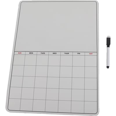 Whiteboard Maandplanner Koelkast Magnetisch Memobord Koelkastmagneet Kalender