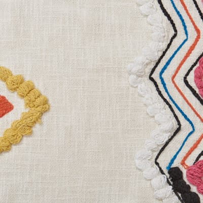 MORENA - Plaid - Multicolor - 130 x 180 cm - Katoen