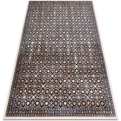 Kleden Rugsx Wollen tapijt NAIN Ornament 1183/51033 blauw / 80x150 cm