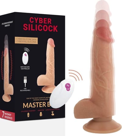 CYBER SILICOCK | Cyber Silicock Remote Control Realistic Master Ben