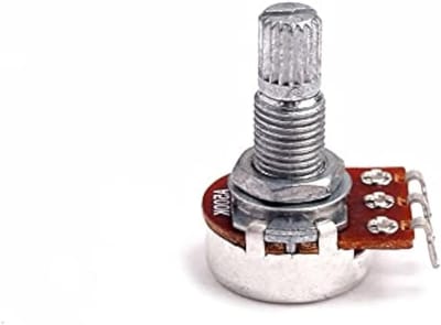 Mini Potentiometer A500K voor Elektrische Basgitaar met Gedeelde As - Perfecte Geluidsregeling en Duurzaamheid