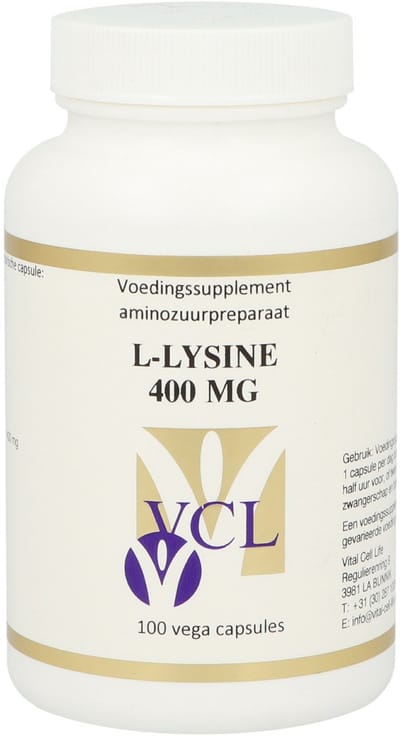 L Lysine 400Mg Vital Cell Life