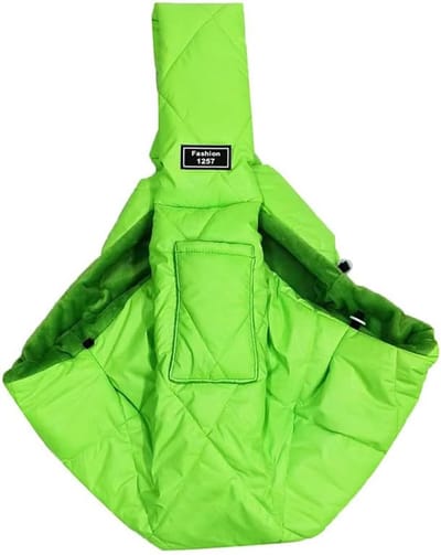 Famanu – Draagtas voor Kleine Huisdieren voor Hond en Kat, Sling voor 1,36-6,8 kg, met Zak, Handvrije Draagtas voor Hond en Kat, Draagtas voor Reizen