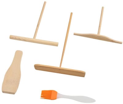 Pannenkoeken Spreizer Spatel Set - 5 Stuks Keukengerei voor Perfecte Pannenkoeken