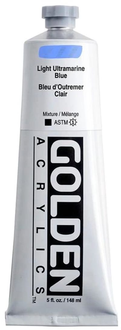 Golden Heavy Body Acrylverf Licht Ultramarijnblauw 148 ml