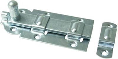 WAELBERS rolschuif | vlak | RVS | 120 mm | inclusief sluitplaat