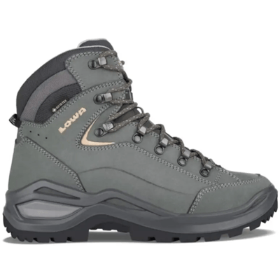 Lowa Renegade Evo GTX Mid Wandelschoenen Dames (Maat - 2,5, Kleur - Graphite/Apricote)