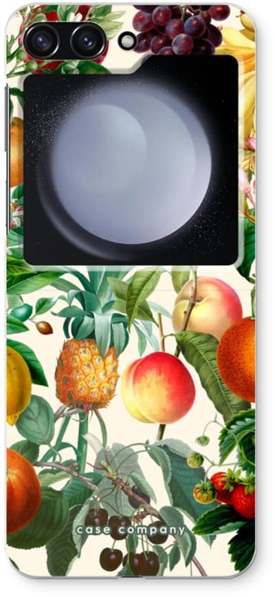 Case Company® - Hoesje geschikt voor Samsung Galaxy Z Flip5 hoesje - Classic Flora - Soft Cover Telefoonhoesje - Bescherming aan alle Kanten en Schermrand
